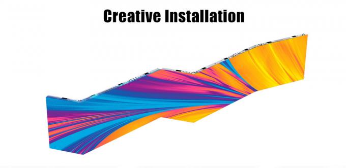 Ενεργειακή εξοικονόμηση εξωτερικής οθόνης LED P3.91 Μονούλες για διαφήμιση βίντεο υψηλής ποιότητας LED μάρκα 9