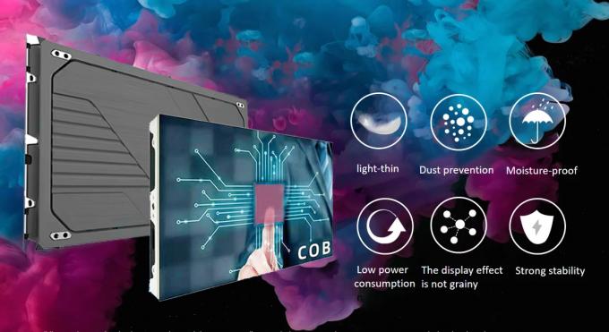 Πίνακας εσωτερικού αλουμινίου με LED βίντεο τοίχου για εσωτερικές και εξωτερικές εφαρμογές 0