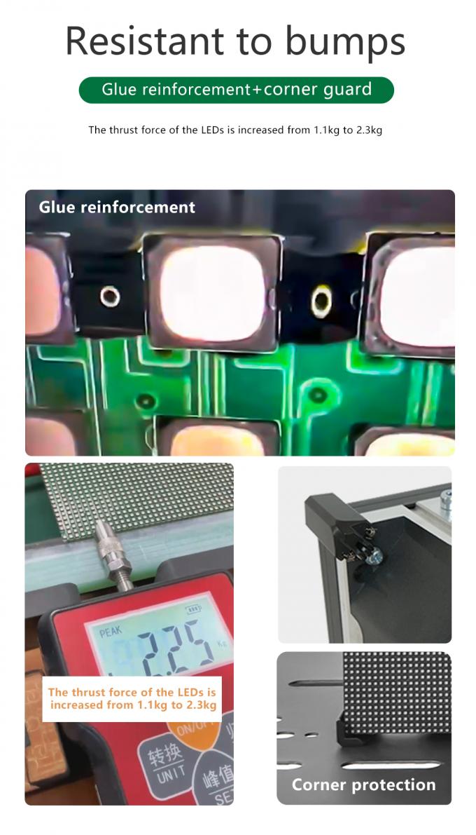 Εικονική οθόνη LED με υψηλής απόδοσης οθόνη LED οθόνης τοίχου βίντεο P2.5 P3 P4 P5 P6 εσωτερική εξωτερική οθόνη LED 10