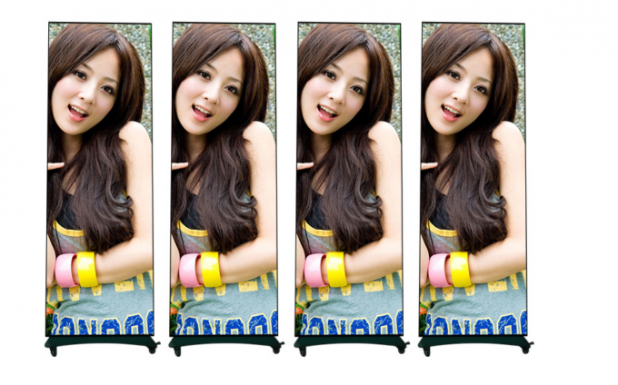 Οθόνη LED Poster Μετακινούμενη HD Εσωτερικού & Εξωτερικού Χώρου Δαπέδου P1.8 P2 Αναδιπλούμενη Οθόνη LED Poster P2.5 Οθόνη LED Poster 2