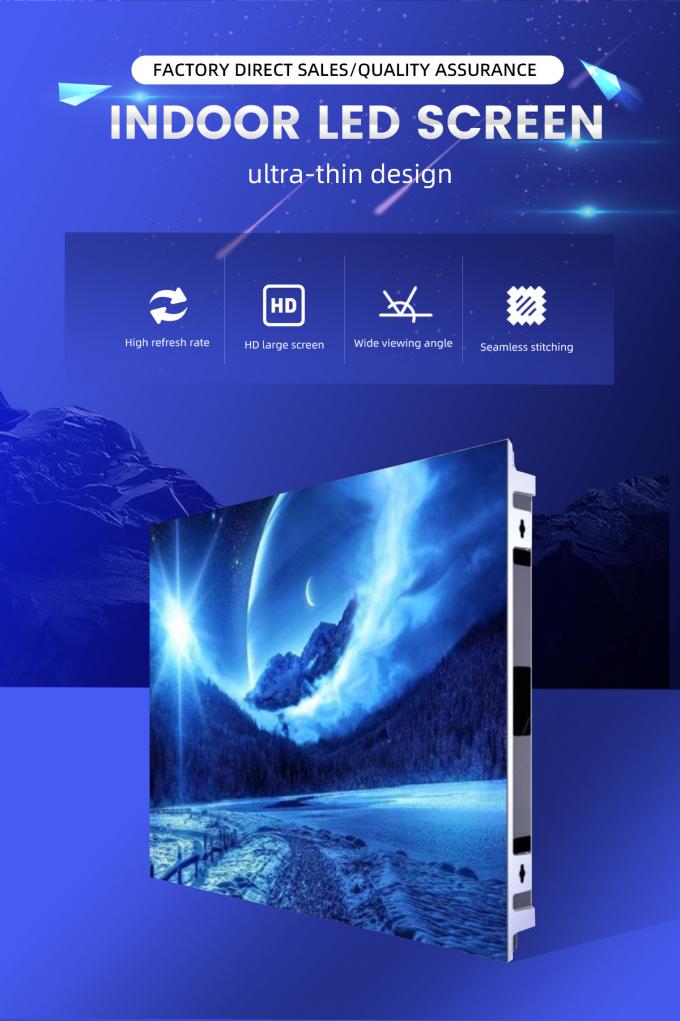 8K 4K HD P1.2 P1.5 P1.8 P2 P2.5 P3 Πλήρες χρώμα Υπερίχθονη σταθερή εσωτερική οθόνη οθόνης LED βίντεο 0