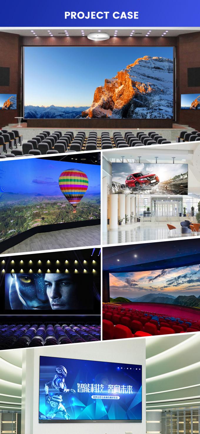 8K 4K HD P1.2 P1.5 P1.8 P2 P2.5 P3 Πλήρες χρώμα Υπερίχθονη σταθερή εσωτερική οθόνη οθόνης LED βίντεο 2