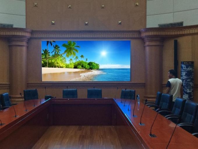 Αδιάβροχο COB εσωτερικό μικρού μεγέθους Pixel Pitch P0.6 P0.7 P0.9 P1.25 Micro Thin Church Led Video Wall Display Panel 3