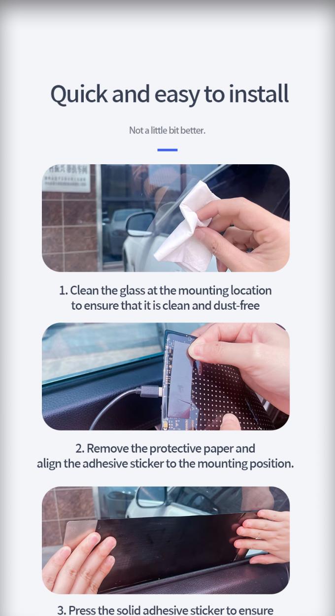 Οθόνη σήματος LED αυτοκινήτου 16 * 64 Προγραμματισμό USB 5V RGB Τυπικό κινούμενο σχέδιο Κείμενο DIY Πίνακα περιήγησης Απομακρυσμένο έλεγχο Διαφήμιση οθόνη LED 9