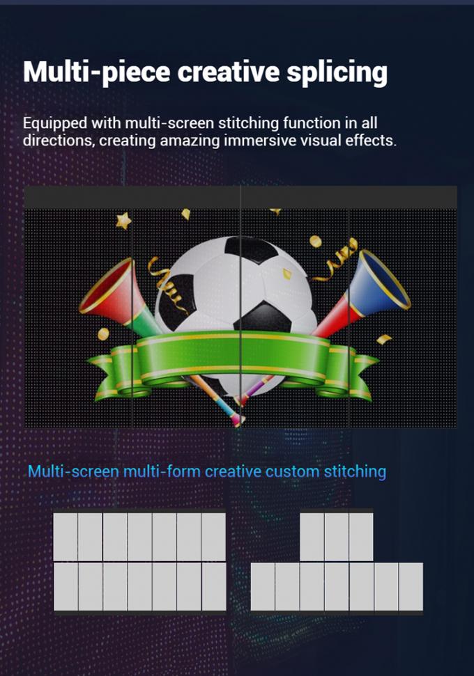 Πετούσα οθόνη LED με Drone Magic Carpet Screen LED Film Screen επαναφορτιζόμενη για εξωτερική διαφήμιση Προσαρμοσμένη 4