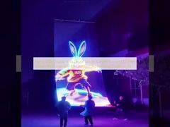 Πετούσα οθόνη LED με Drone Magic Carpet Screen LED Film Screen επαναφορτιζόμενη για εξωτερική διαφήμιση Προσαρμοσμένη