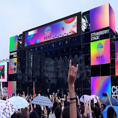 P2.9mm Outdoor Stage Rental LED Display 500x500mm LED Panel for Living Show