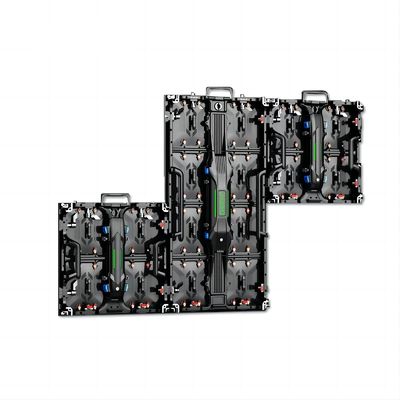 Die-casting Aluminum Cabinet Outdoor 500x1000mm P4.81 LED Video Wall