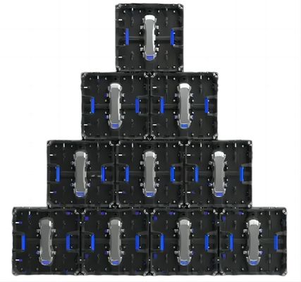 P2.6mm P2.9mm Outdoor Rental LED Display Front Serice Support Curve Shape