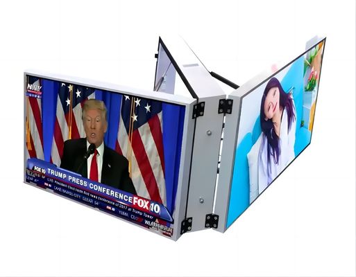 Front Open Outdoor LED Signs With Steel Or Aluminum LED Cabinet