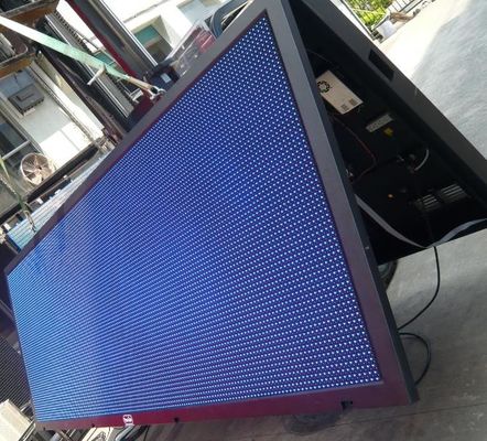 Front Open Outdoor LED Signs With Steel Or Aluminum LED Cabinet