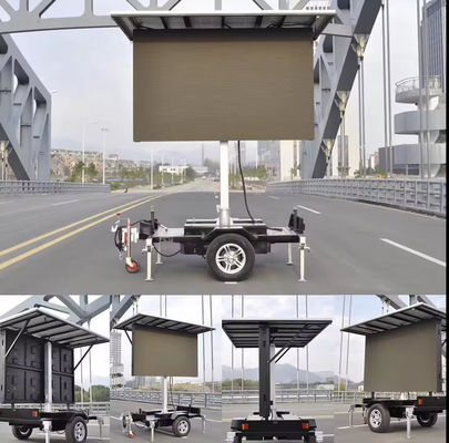 Mobile trailer led screen HD P4 P5 P6 advertising led signage display