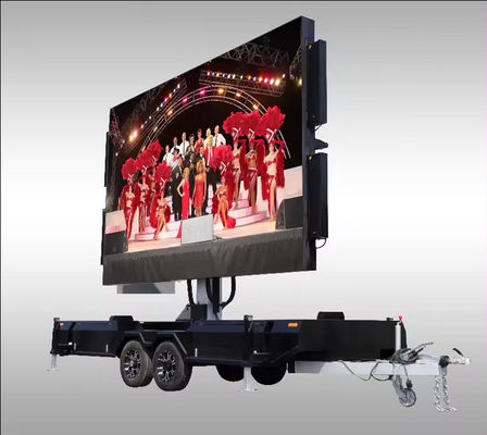 LED Outdoor Truck LED mobile advertising LED Trailer Display Screen
