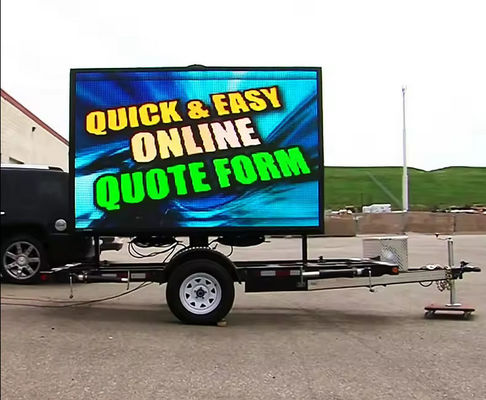 LED Outdoor Truck LED mobile advertising LED Trailer Display Screen