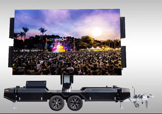 LED Outdoor Truck LED mobile advertising LED Trailer Display Screen