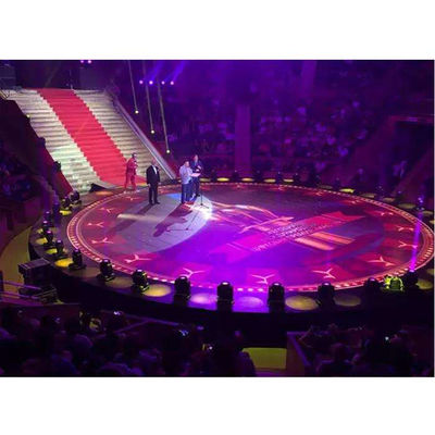 Wedding Party Stage Nightclub Interactive LED Dance Wall P3.91 LED Full Color Floor Standing LED Display Screen Panels