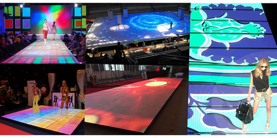 Dance floor led display Outdoor P4.81 500x500mm cabinet good quality screen