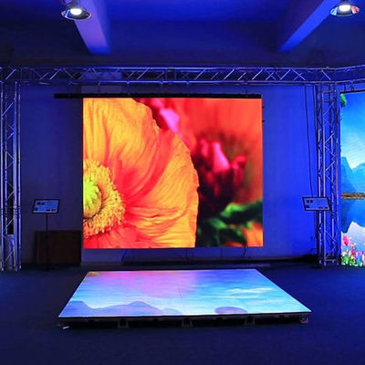 IP65 waterproof design floor led display heavy load standing led display indoor outdoor dancing floor led display
