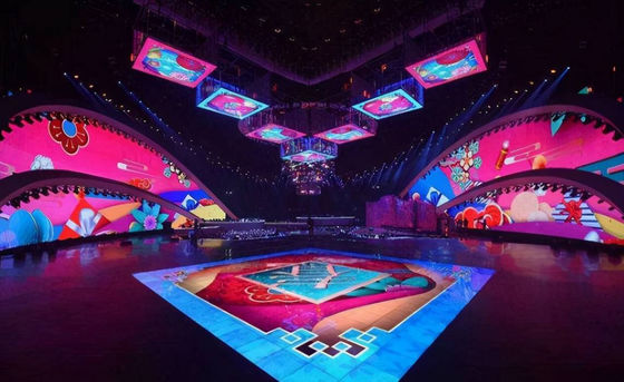 IP65 waterproof design floor led display heavy load standing led display indoor outdoor dancing floor led display
