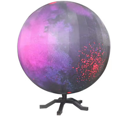 Creative circular cube cylinder curved Rgb flexible LED screen indoor P2 P3 P4 round spherical led display