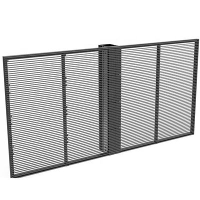P7.82 transparent LED screen 70% transparency rate P7.82 Transparent LED Video Wall