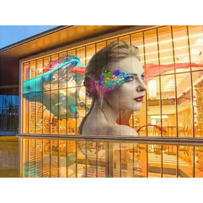 High Brightness Transparent LED Screen Display Clear Glass Window LED Transparent Video Wall Flexible Panel LED Screen