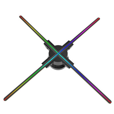 3D Holographic Led Advertising Fan 50cm 65cm 70cm 100cm 3D Hologram Projector Display Adverting Fan