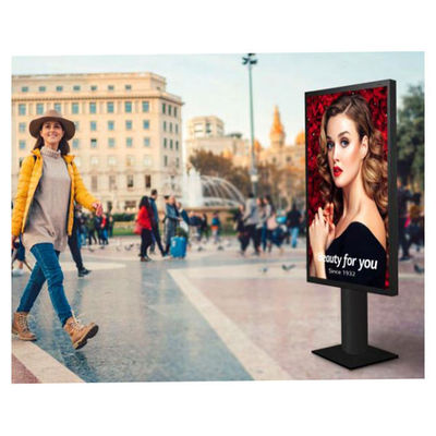 Outdoor Digital Signage 43 Inch LCD Advertising Machine with Touch Screen and SDK Function