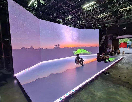 Immersive & XR LED Video Studio Display XR LED Display Low Brightness And High Grayscale Display Effect