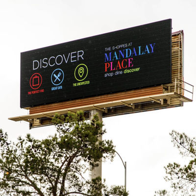 Outdoor Advertising Led Display Screen Giant Billboard Fixed Pantallas Sign P6 P8 P10