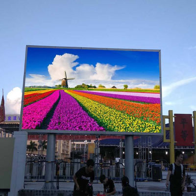 Big 3d LED Advertising Mall Screen Outside Building Outdoor LED Screen Display