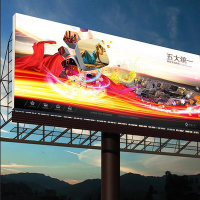 High Brightness Outdoor LED Screen with 10mm Pixels and 960 * 960 mm Cabinet Size