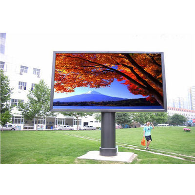 Outdoor P10mm Fixed Installation LED Screen High Brightness High Resolution With Clear Image Effect