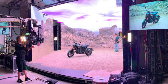 3D Immersive Screen VFX VR VP XR Filming Wall Curved Led Video Wall Hd Led Display Virtual Production Studio