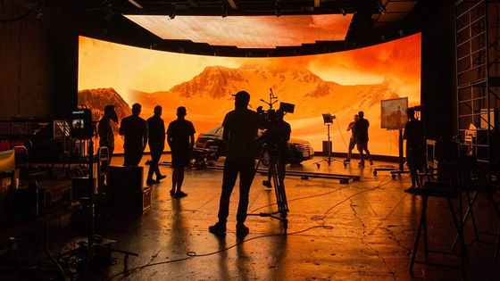 3D Immersive Screen VFX VR VP XR Filming Wall Curved Led Video Wall Hd Led Display Virtual Production Studio