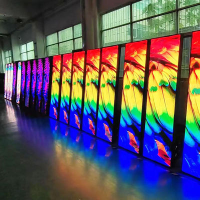3 in 1 SMD2121 Tube Chip Color LED Poster Screen with Full Screen Display and Wifi Control 65 Inch