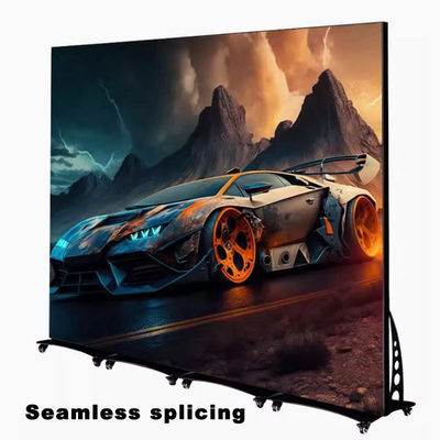 Movable Foldable GOB Led Poster Screen For Shopping Malls