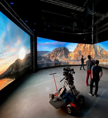 VP XR Led Display 3D Immersive Virtual Production Studio Stage XR Studio Background LED Display