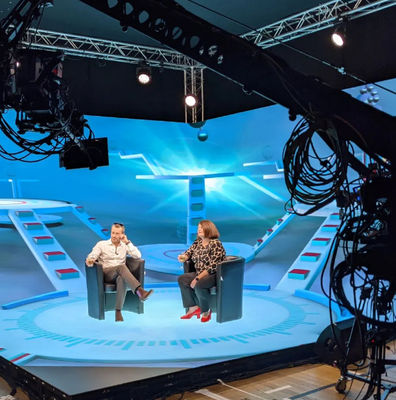 VP XR Led Display 3D Immersive Virtual Production Studio Stage XR Studio Background LED Display
