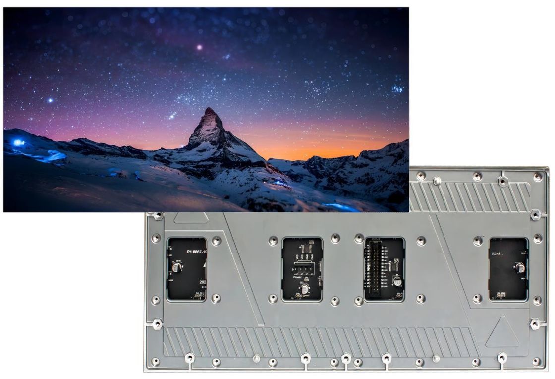 Front Service P2.5 HD LED Display Module With High Strength Aluminum Shell