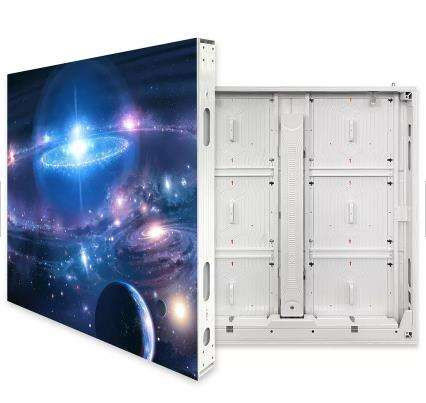 High Brightness Outdoor LED Screen with 10mm Pixels and 960 * 960 mm Cabinet Size